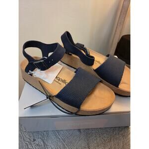 Papillio by Birkenstock Glenda Sandals, Navy, US 9 | New in Box